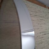 Lampes en lucite et métal chromé 70's