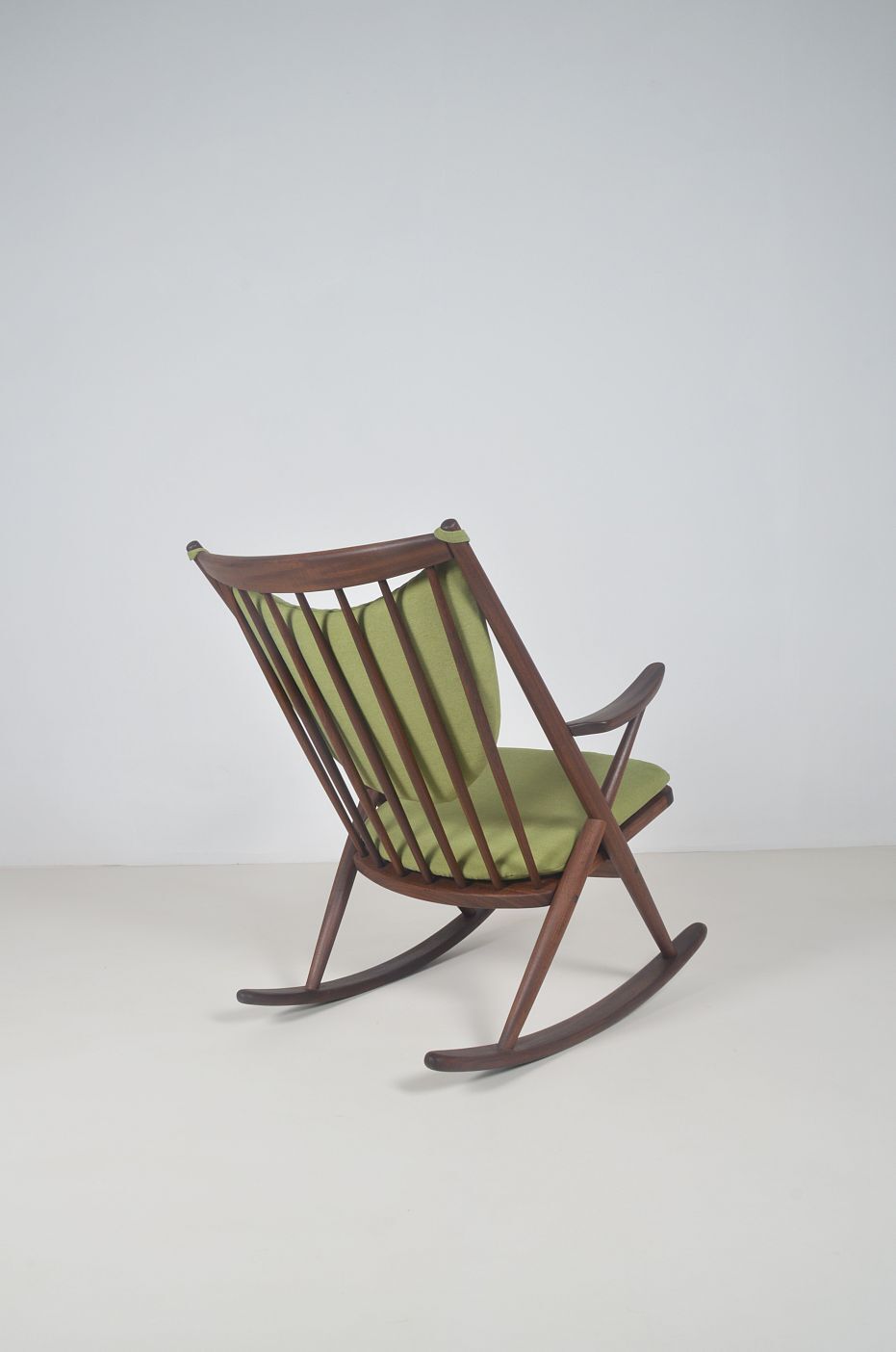 Danish rocking chair designed by Frank Reenskaug for Bramin, 1960s
