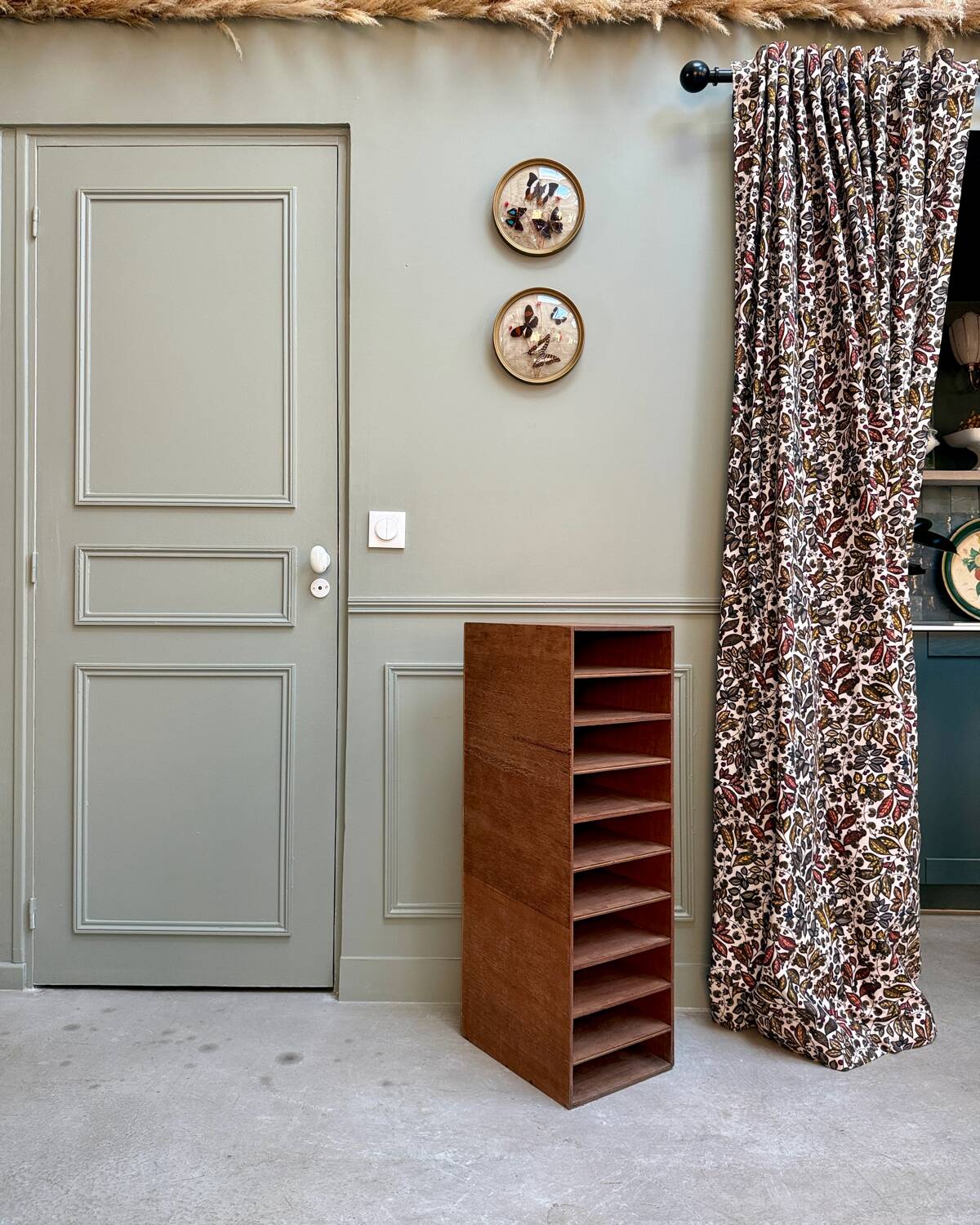 Meuble trieur en bois 70s (rénové)