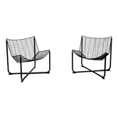 Pair of "Jarpen" armchairs by Niels Gammelgaard, vintage IKEA