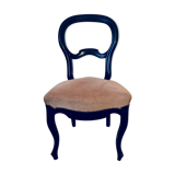 Chair Louis Philippe velvet rose
