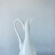 White opaline ewer