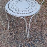 6 chaises en fer forgé