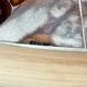 Oval coffee table/salon signed RAYNAUD - 1960s.