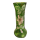 Vase en verre émaillé art nouveau