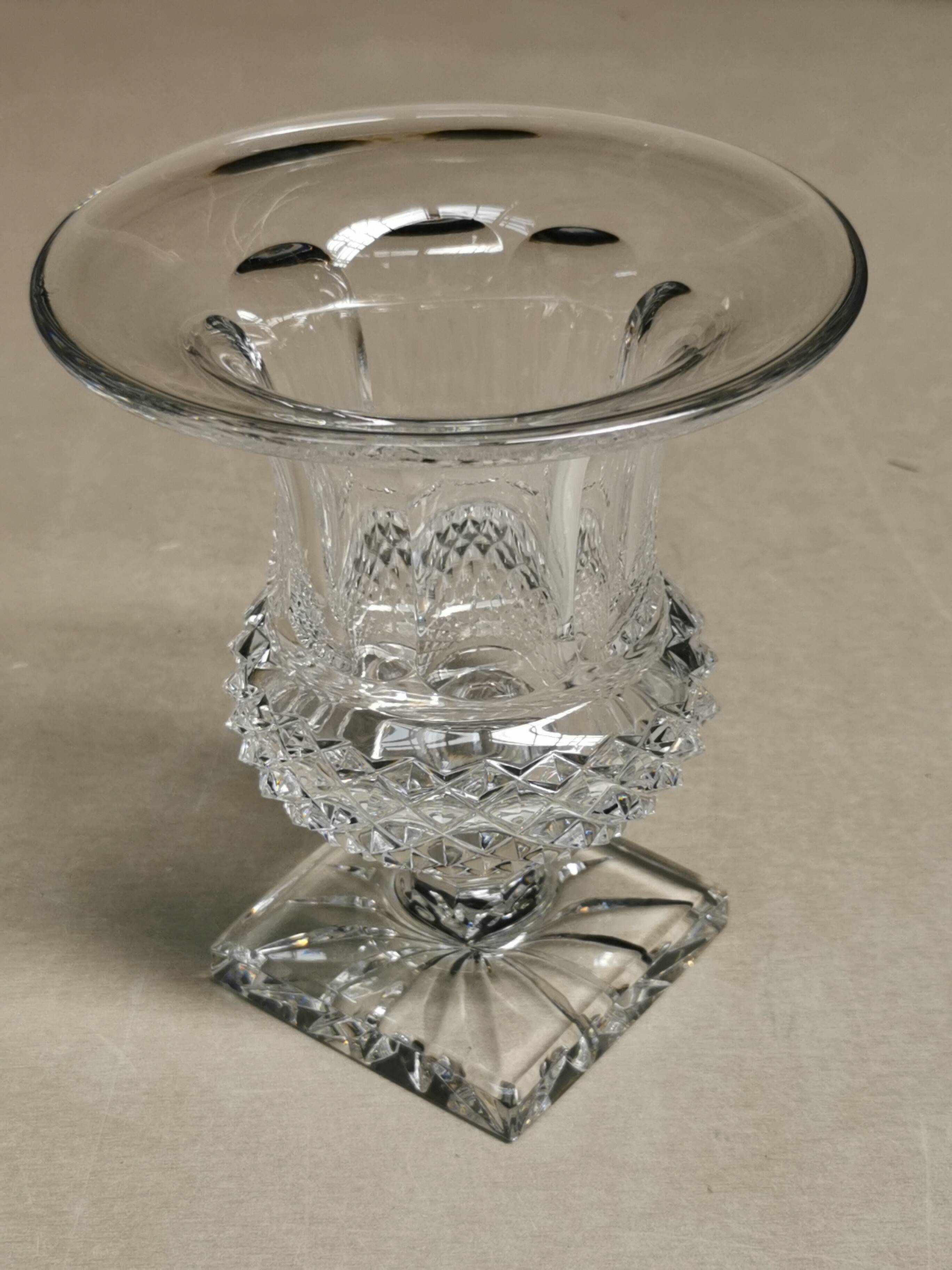 St Louis Crystal Medici Vase Versailles Model