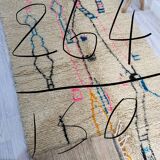 Handmade Moroccan Berber carpet 250 x 150 CM