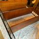 Rosewood scandinavian shelf