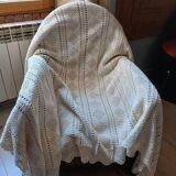 Antique crochet bedspread