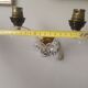 Pair of vintage bow wall lights