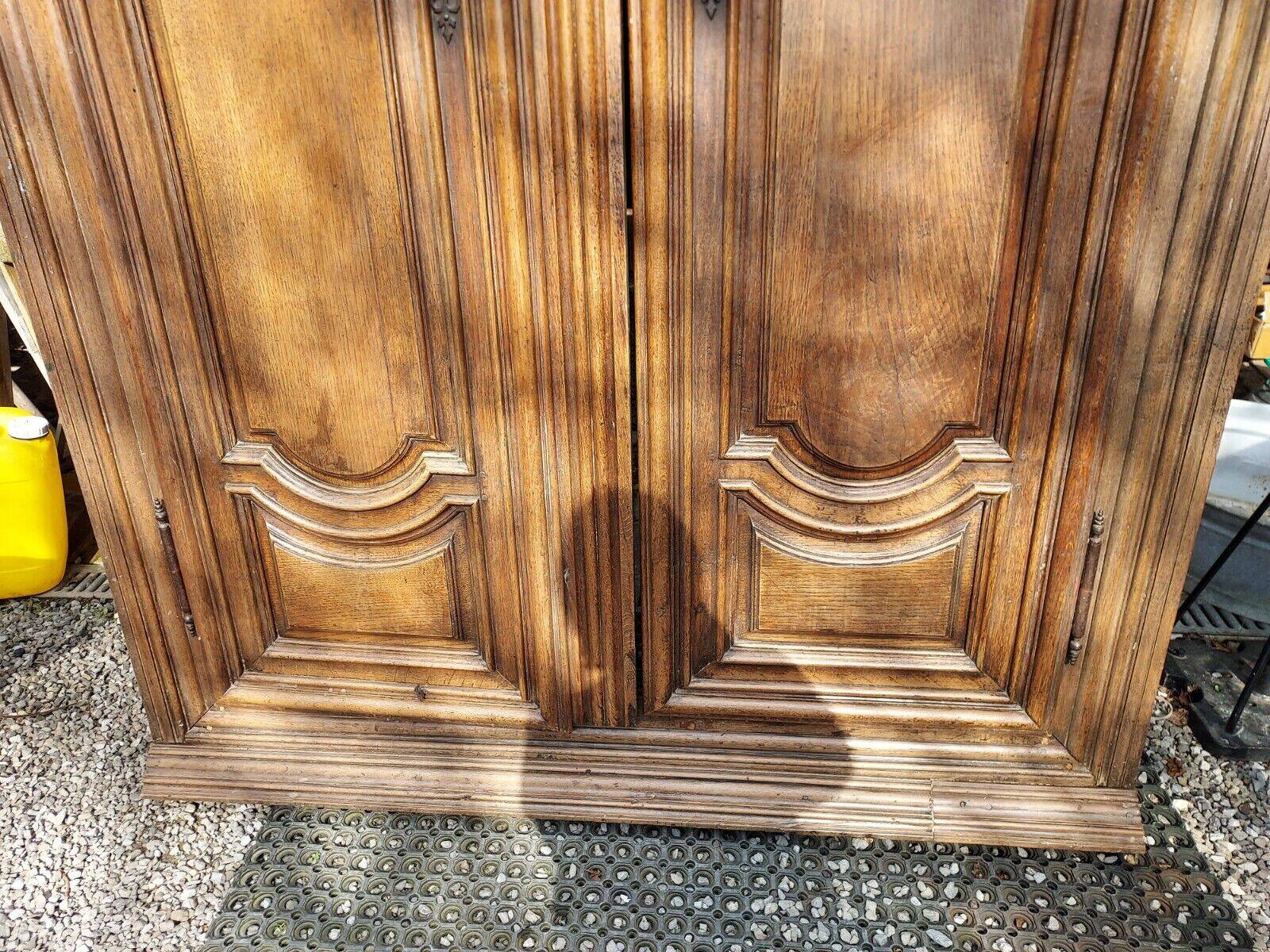 Oak cupboard front