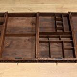 Oak desk, Neo-Gothic style – Late 19th century