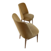 Paire de chaises scandinaves vintage - années 1970