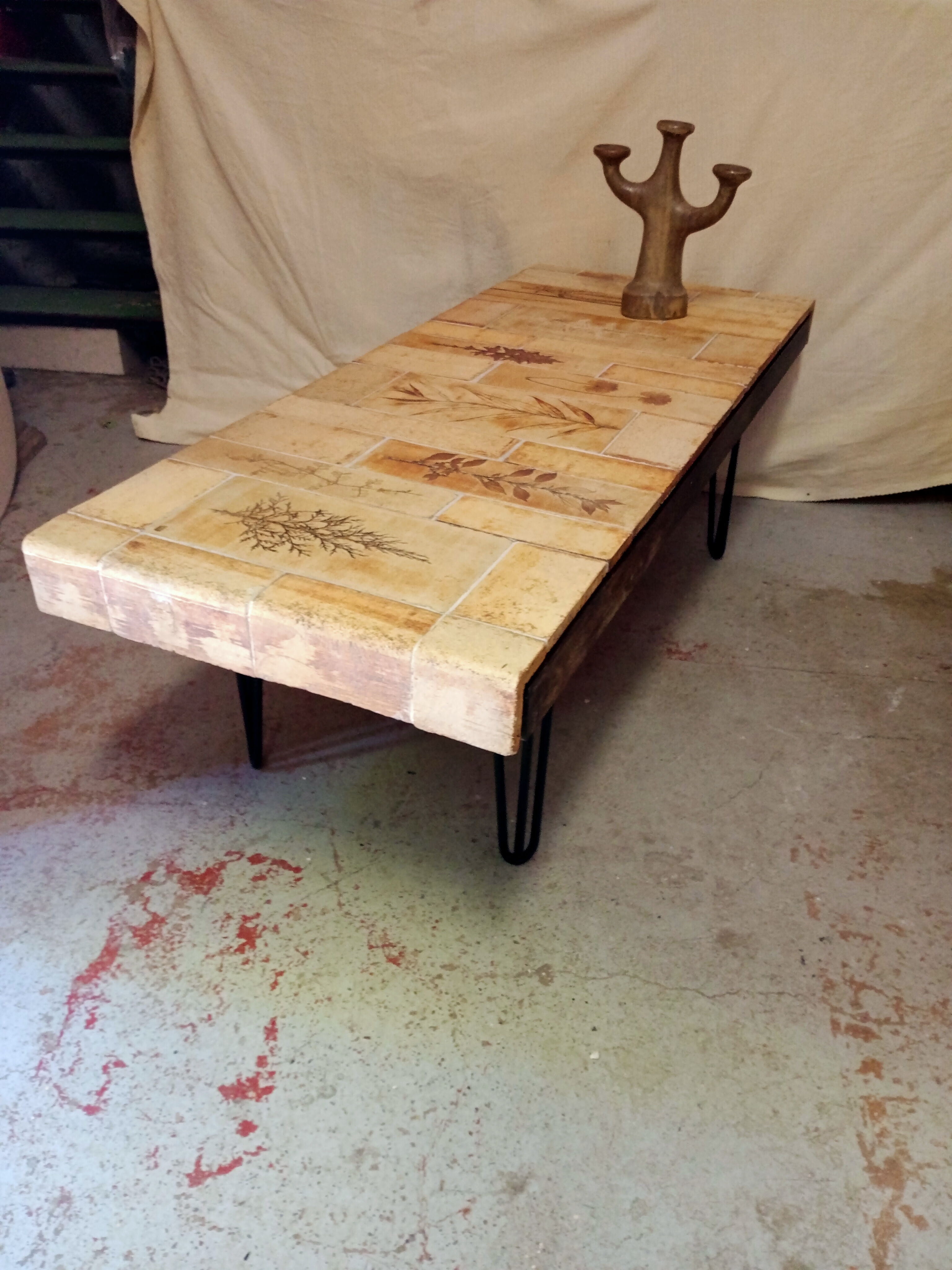 Vallauris Roger Capron coffee table 140 cm