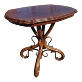 Table d'appoint en bois courbé Thonet n'1 du XIXème