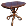 Thonet No. 1 curved wooden side table from the 19th century.