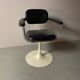 Single Mid-Century Belgian Swivel Armchair Attributed to Rudi Verelst