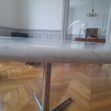 Arne Jacobsen A 825 dining table and 4 vintage chairs