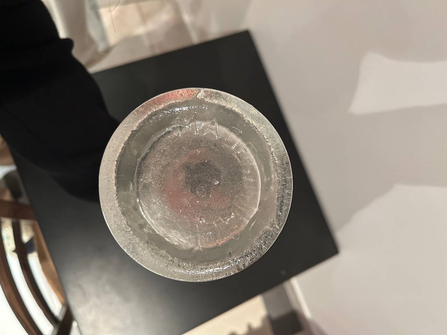 Vase en verre