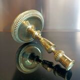 Regency period bronze candlestick