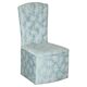 Chaise en soie style Art Deco