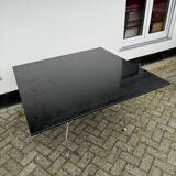 Kartell Glossy Dining Table with 4 Eros Chairs