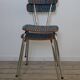 Paire de chaises en tissu
