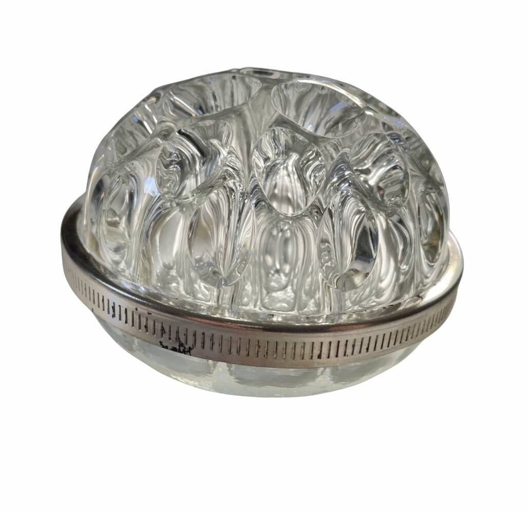 Crystal flower frog from Reims