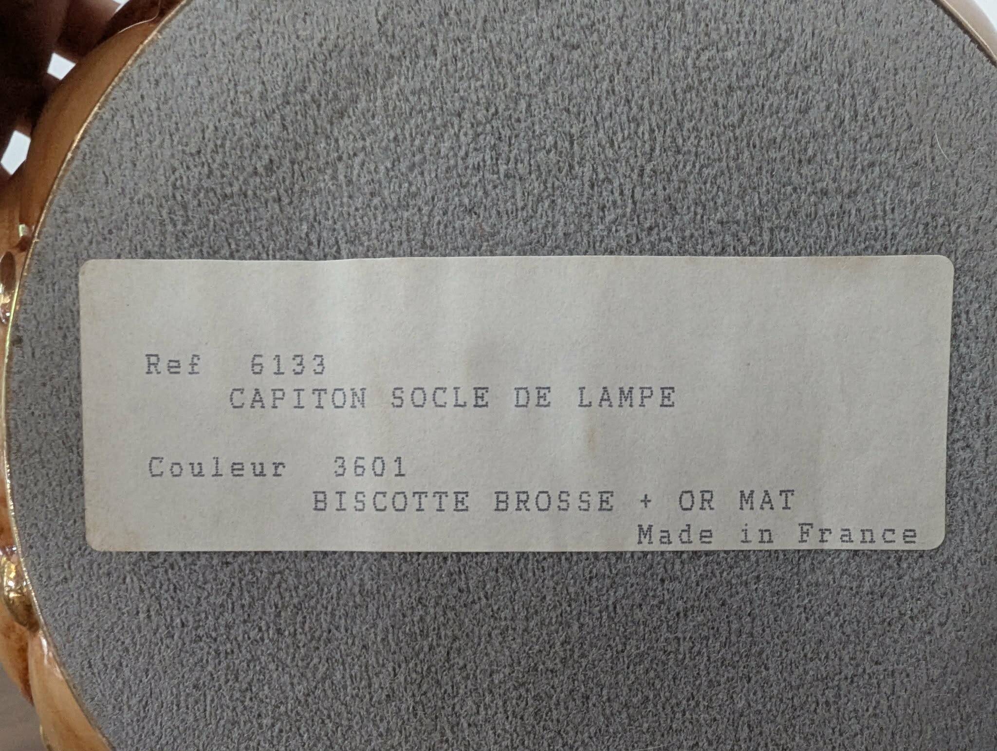 Kostka lamp model Capiton ref. 6133, France