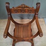 Faiteuil "Dagobert" in walnut