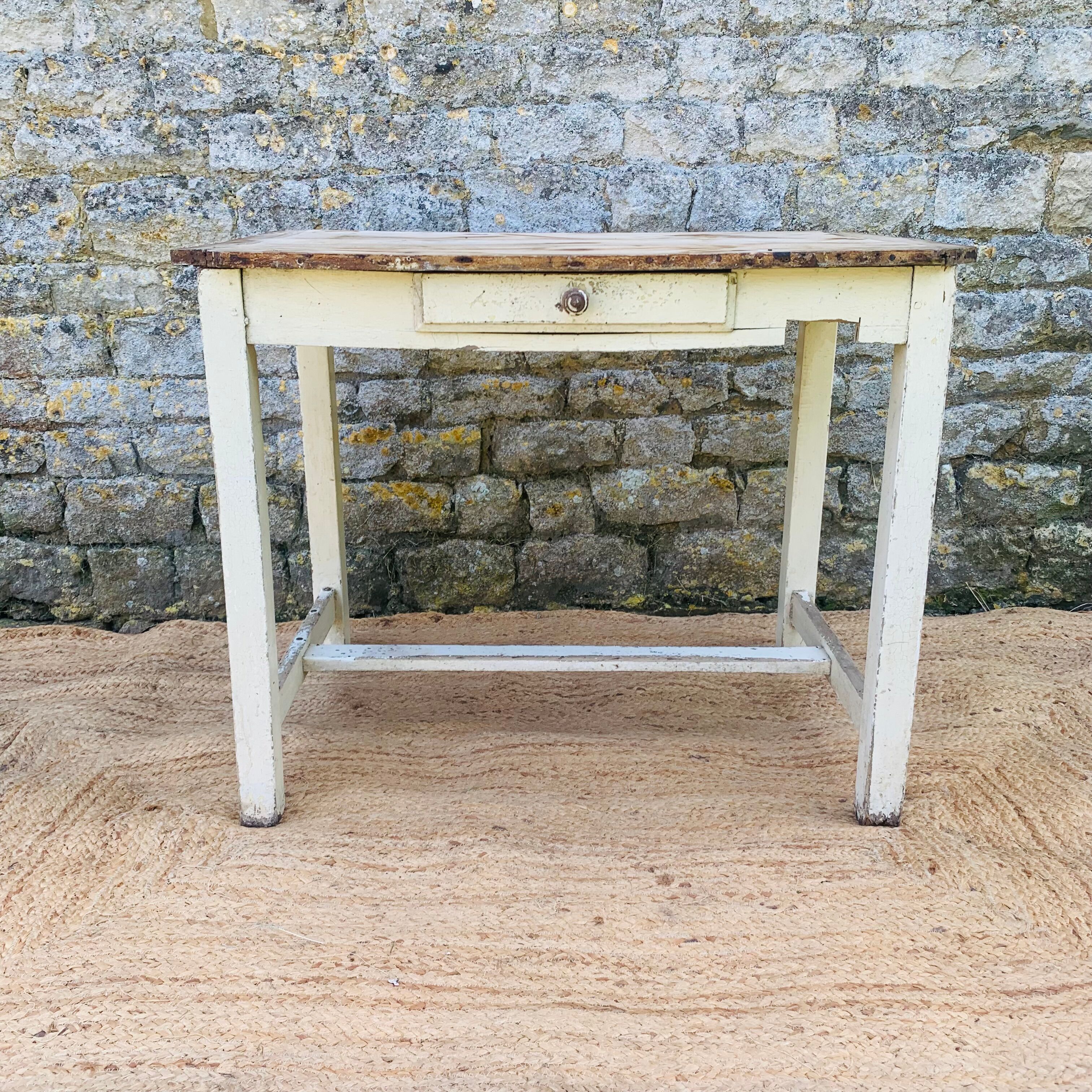 Old farmhouse table