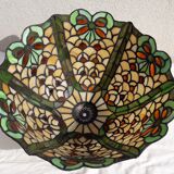 Stained glass lampshade