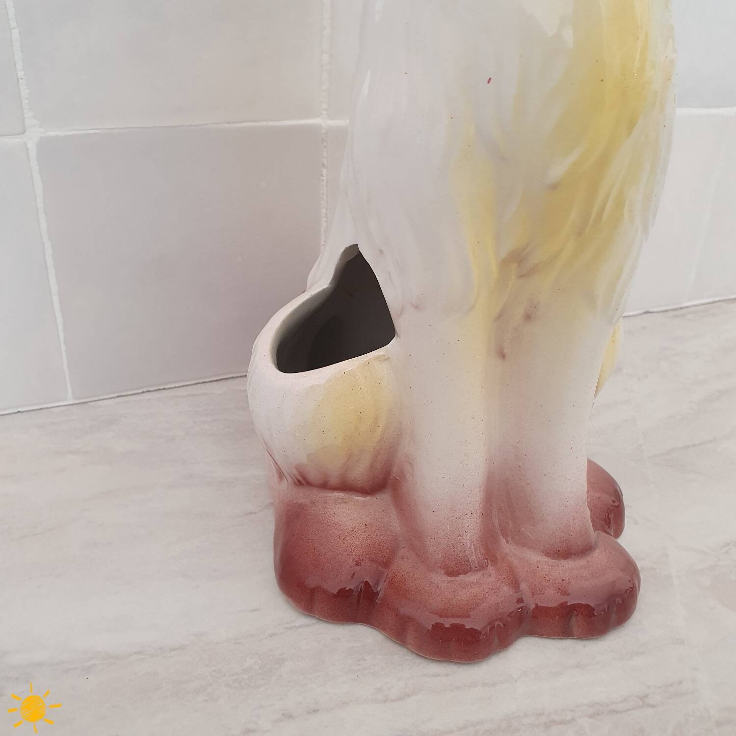 Ceramic dog