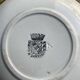 Sarreguemines Digoin plate with a rim