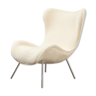 Fauteuil modèle madame pour Correcta pour Fritz Neth, Allemagne années 1950