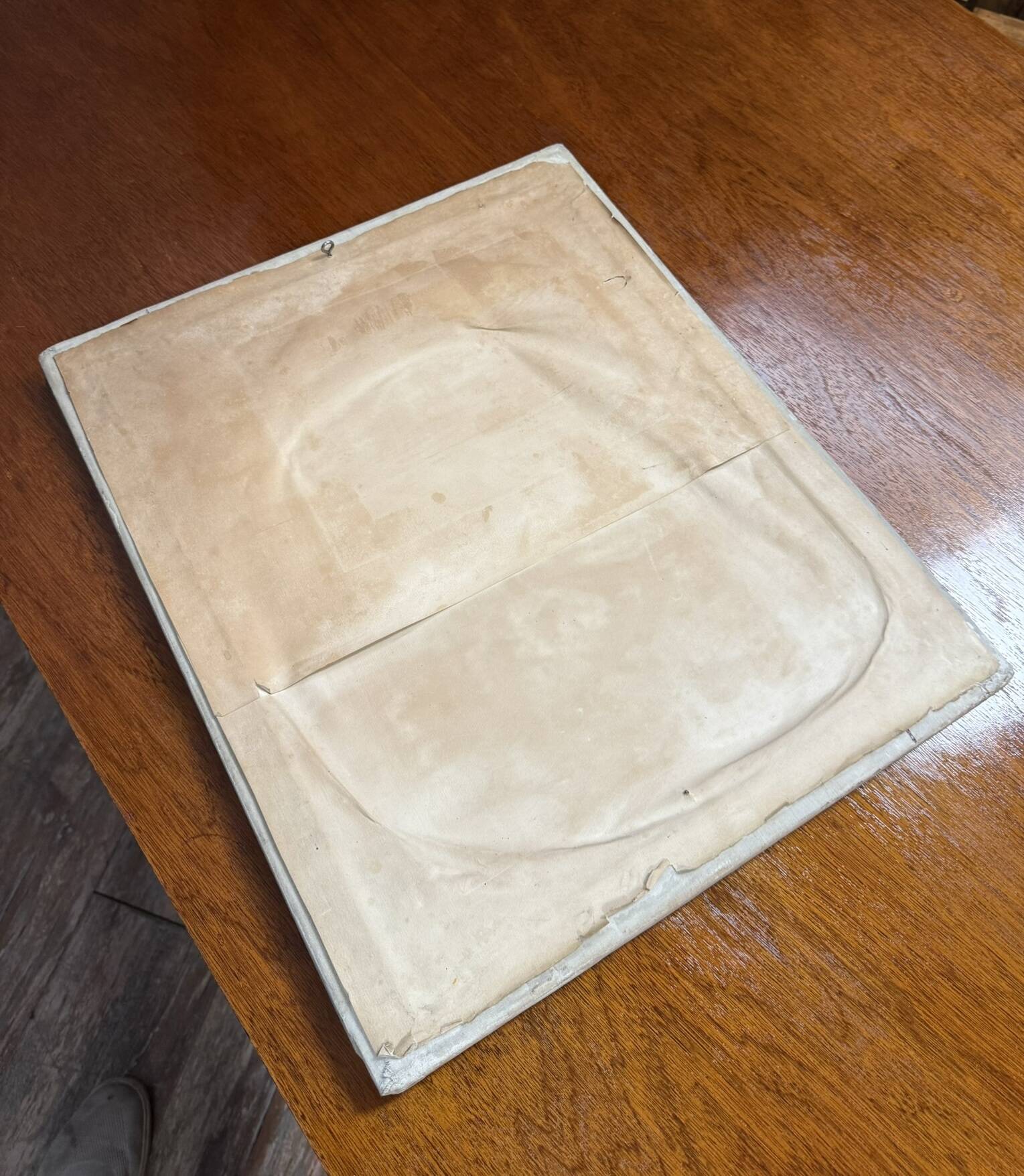 Oil painting on panel, Art Deco period