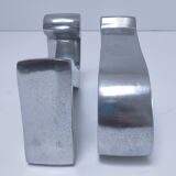 Paire de serre-livres "A" et "Z" en fonte d'aluminium