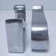 pair of bookends "a" and "z" cast aluminum