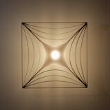 Architectural wall or ceiling lamp, Belgium 1960s