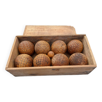 8 Boules Lyonnaise Anciennes