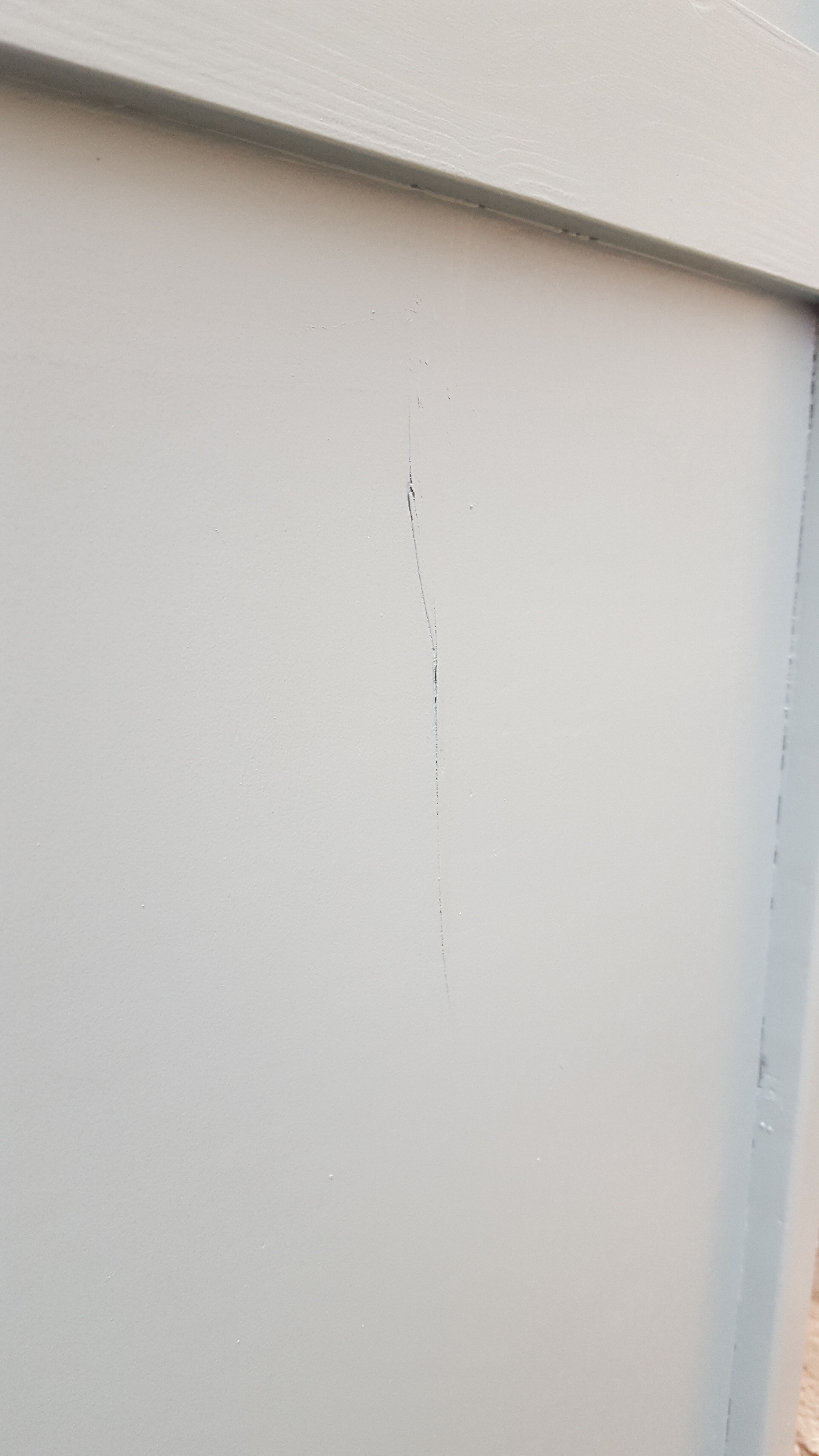 Cabinet typical of paris blue grey