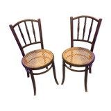 Pair of Fischel bistro chairs