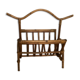 Porte revue rotin