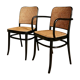 Lot an armchair and chair 811 Josef Hoffmann Thonet Prague