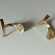 Pair of hooks vintage coat rack