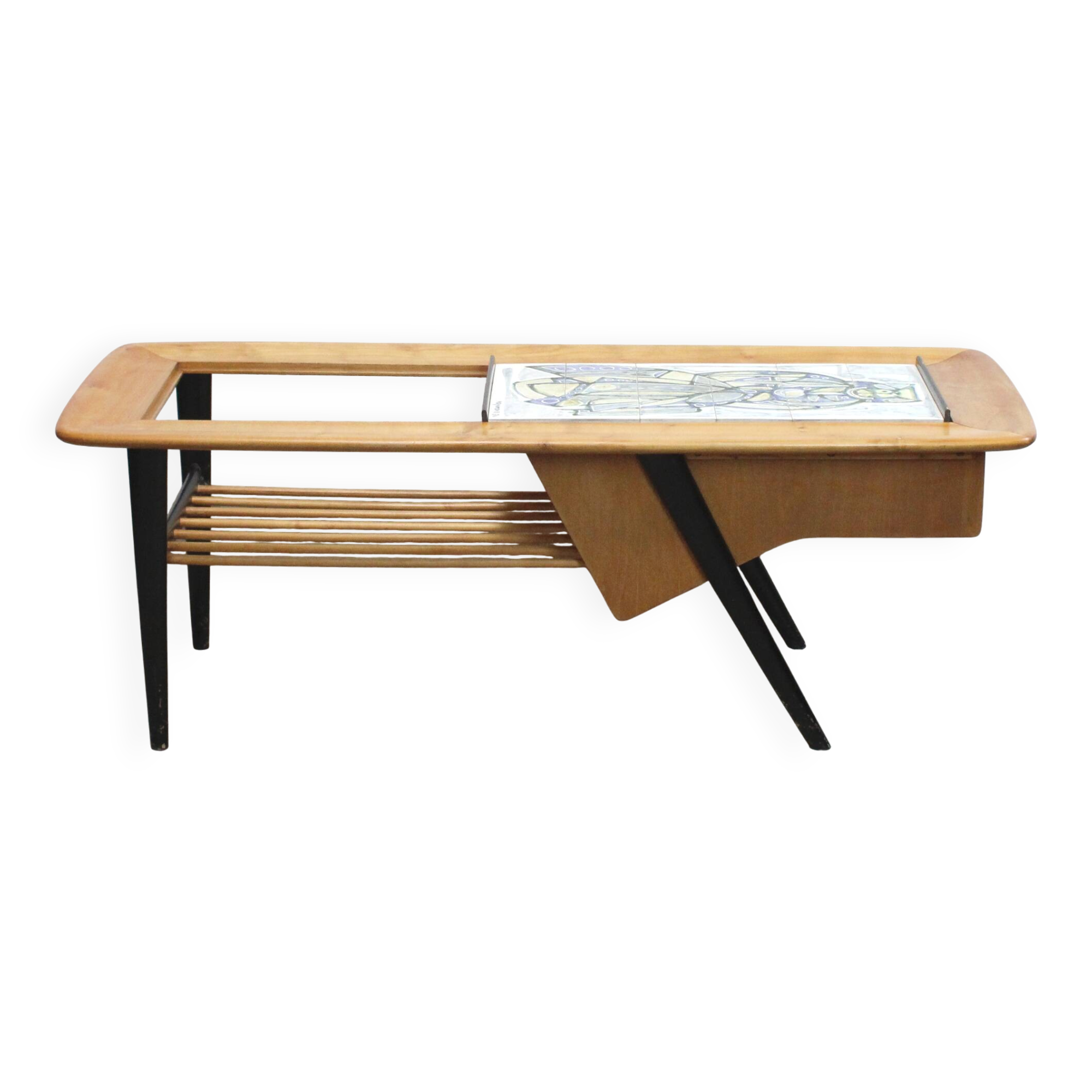 Table de salon - bar modèle 210 par Alfred Hendrickx pour Belform 1956
