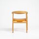 Fauteuil PP208 de Hans Wegner pour PP Møbler (Danemark, années 1970).