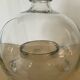 Vase vintage en verre soufflé