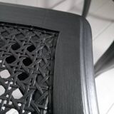 Paire de chaises cannées