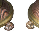 Pair of floor lamps